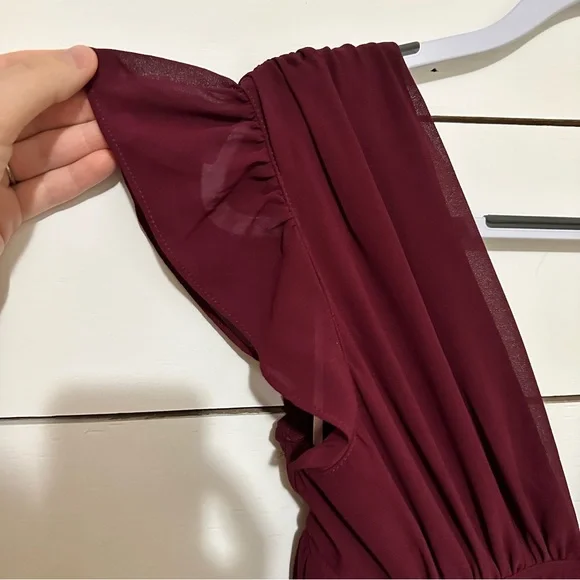 Lulu's Burgundy “I’m All Yours” Dress - Picture 8 of 11